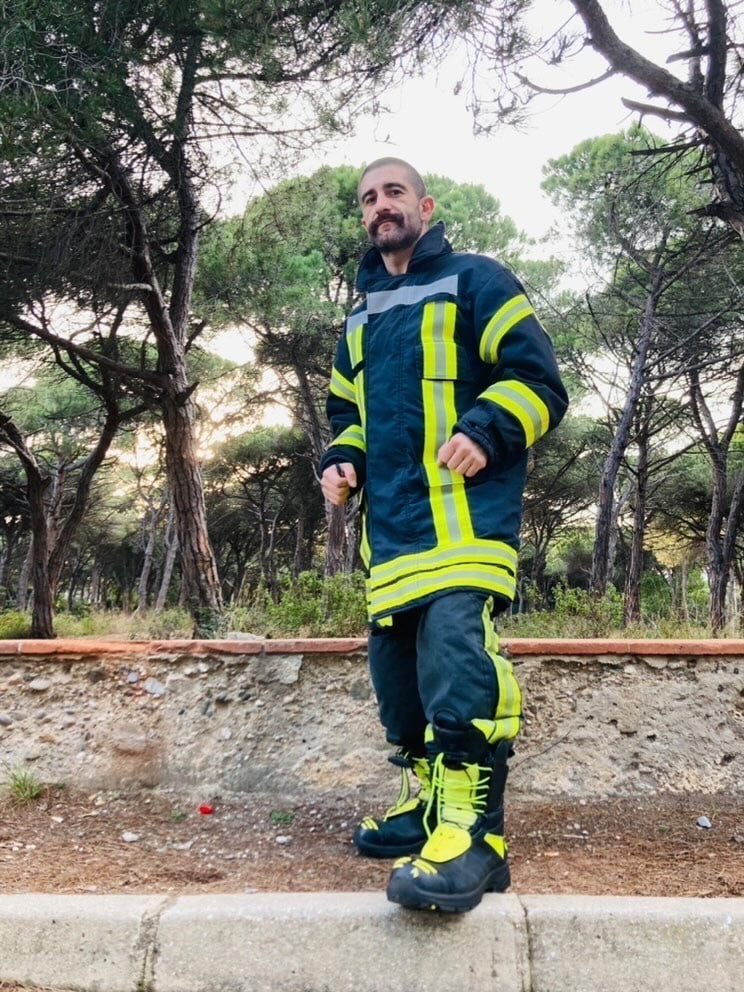 Original firefighter suit classic and with zips