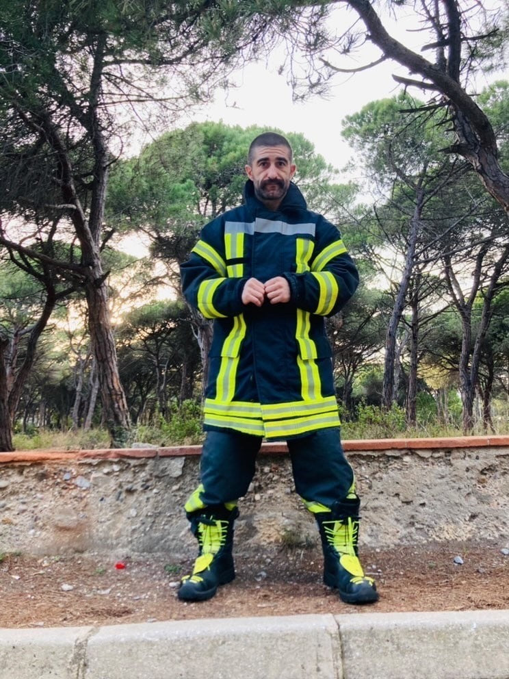 Original firefighter suit classic and with zips
