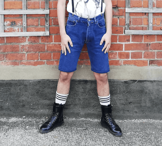 Straight fit shorts blue Levi's
