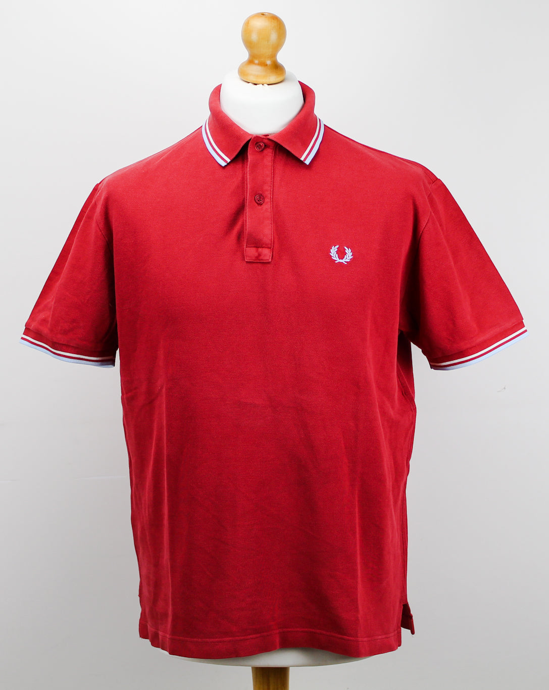 🔥 Fred Perry poloshirt red Large