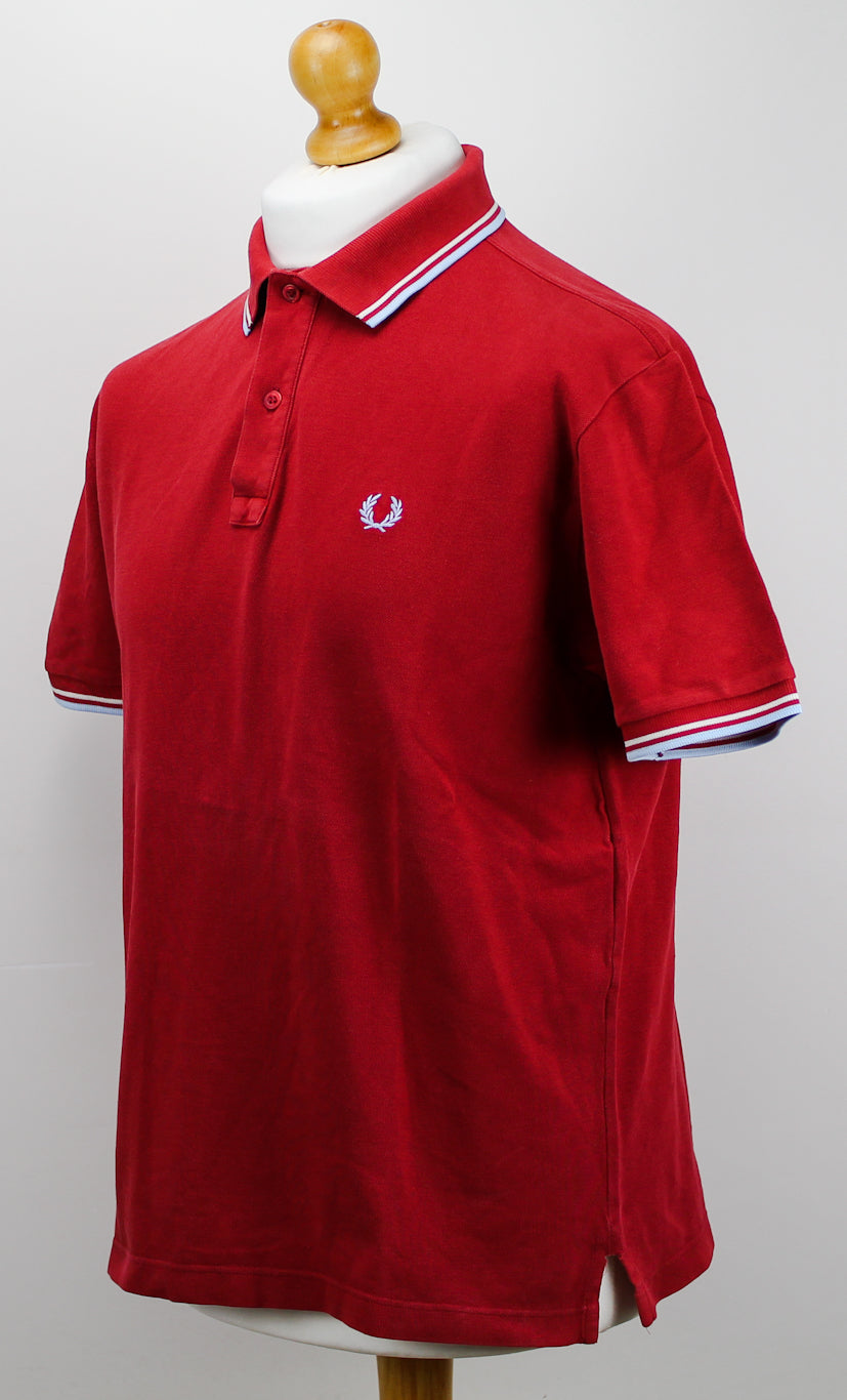 🔥 Fred Perry poloshirt red Large