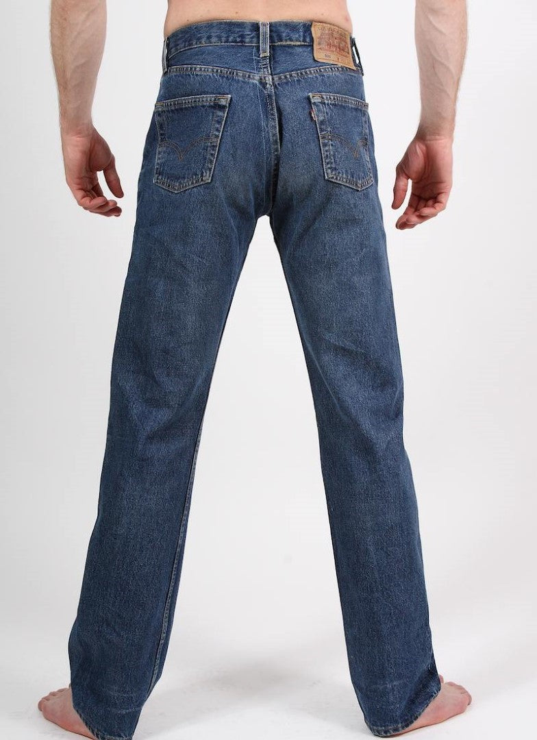 Standard fit Levi's jeans dark blue
