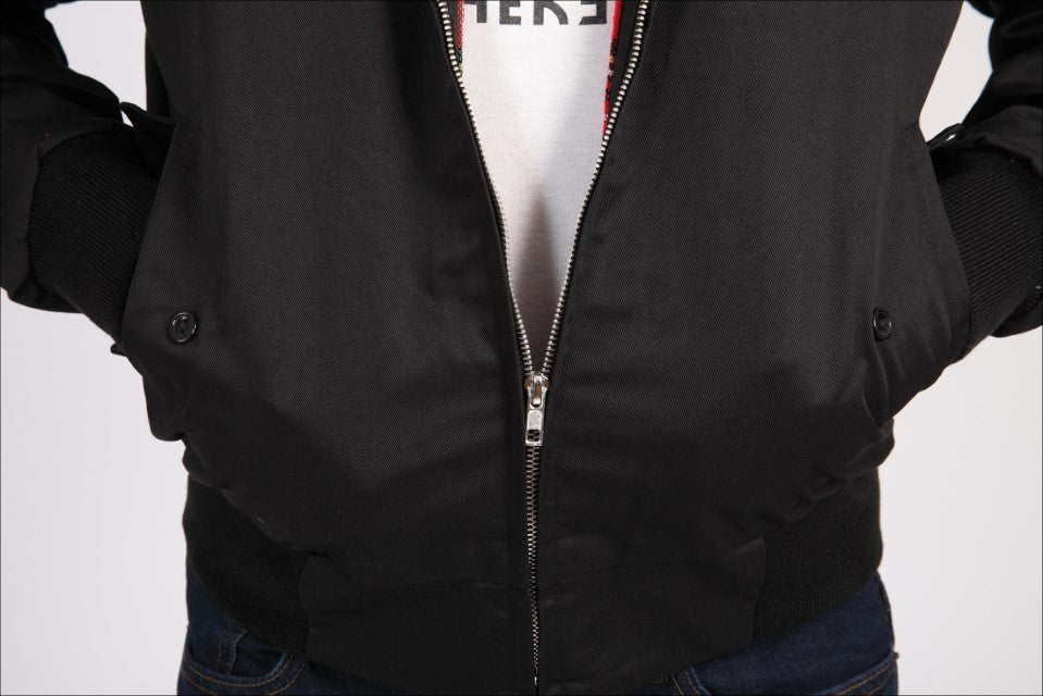 Relco Harrington-Jacken - Schwarz
