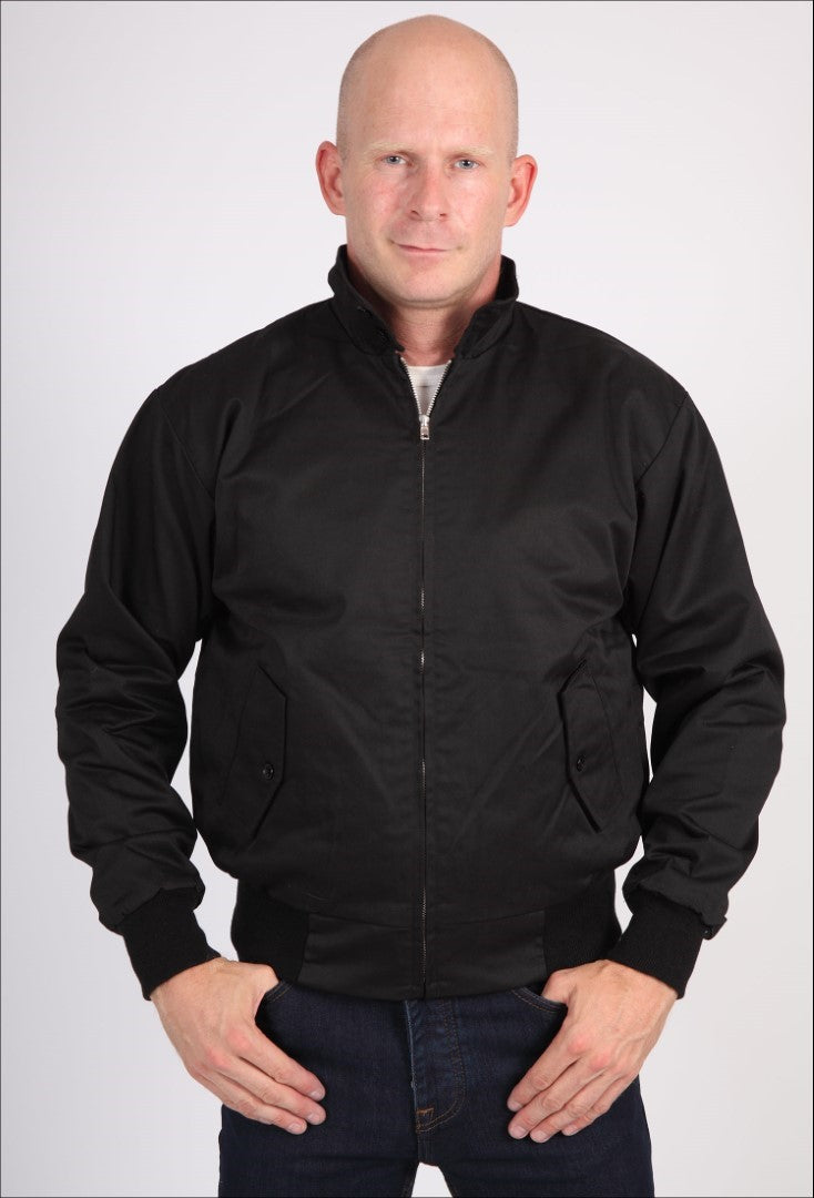 Relco Harrington-Jacken - Schwarz