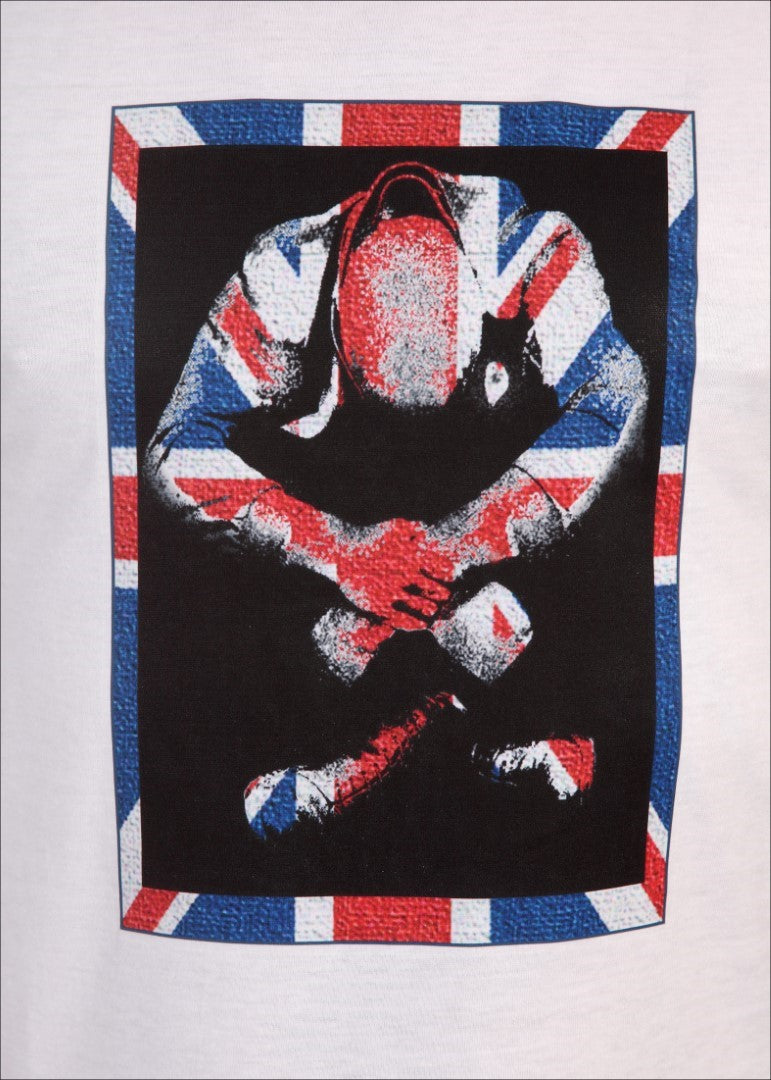Union Flag Crouched Skin T-shirt
