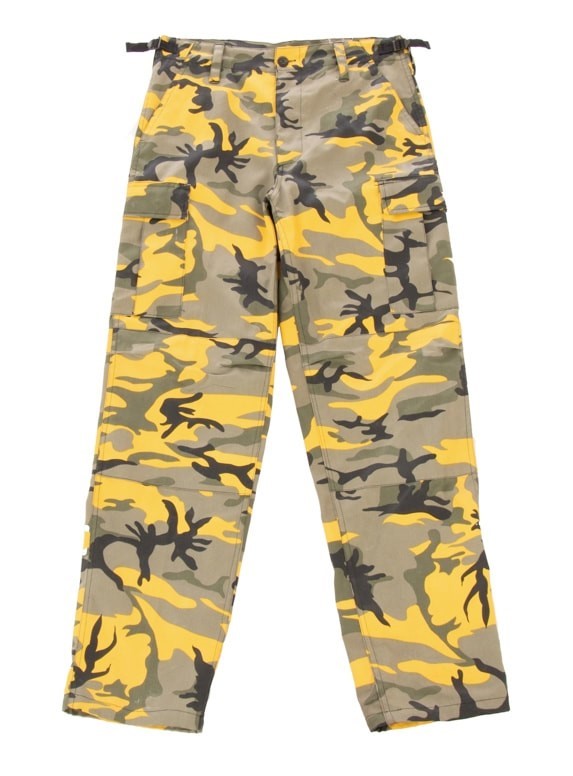 Combat trousers - Yellow Camouflage