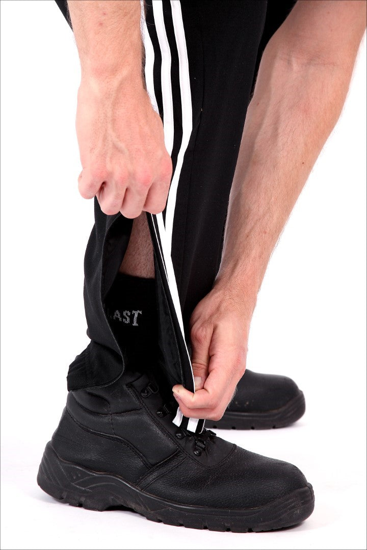 Adidas Back Zip track suit bottoms "Samson" - Navy with back/full zip (new)