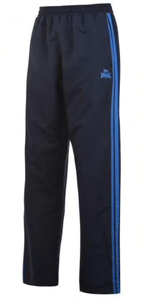 Lonsdale track suit bottoms - black with back/full zip