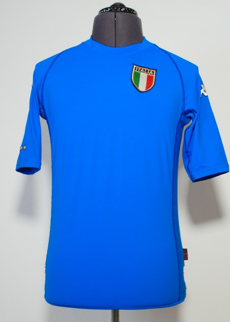 Italien Kappa „Lorenzo“ Fußball-T-Shirt, Größe S