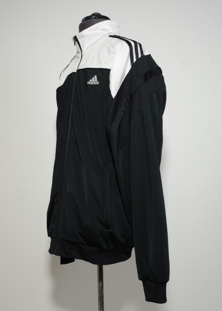 🔥 Seltenes Adidas Zip Top Schwarz Groß