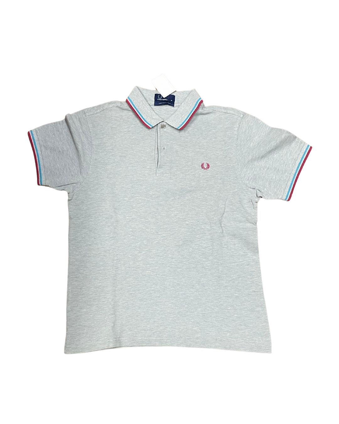 🔥 FRED PERRY POLO SHIRT GREY M