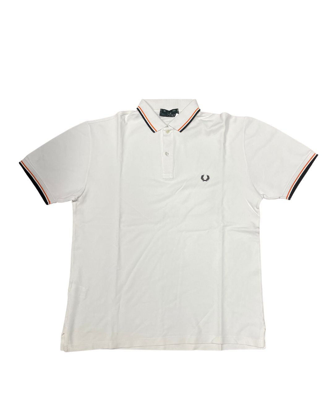 🔥  FRED PERRY POLO SHIRT WHITE 46”