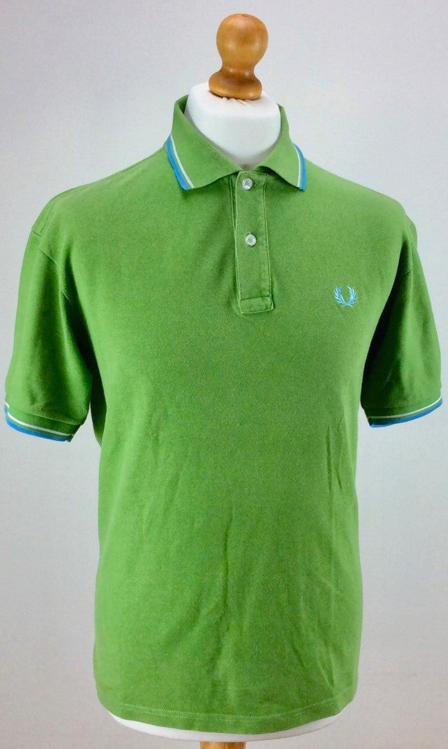 🔥 Fred Perry Polo Shirt Green Extra Large