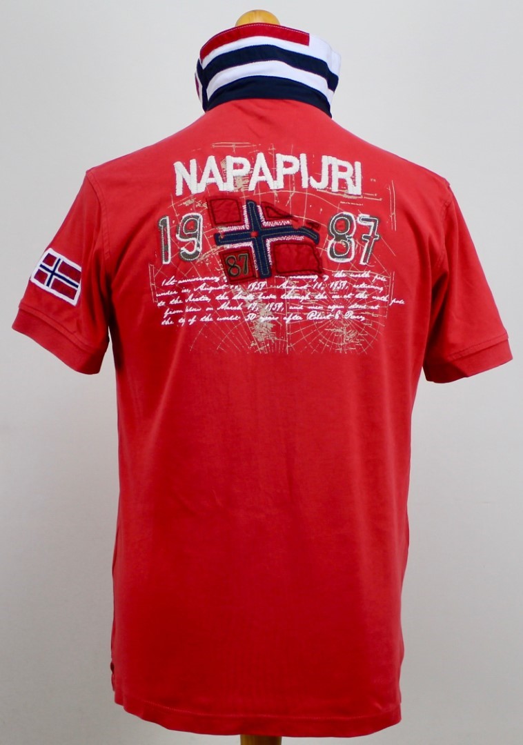 🔥 Polo Napapijri Rouge Large