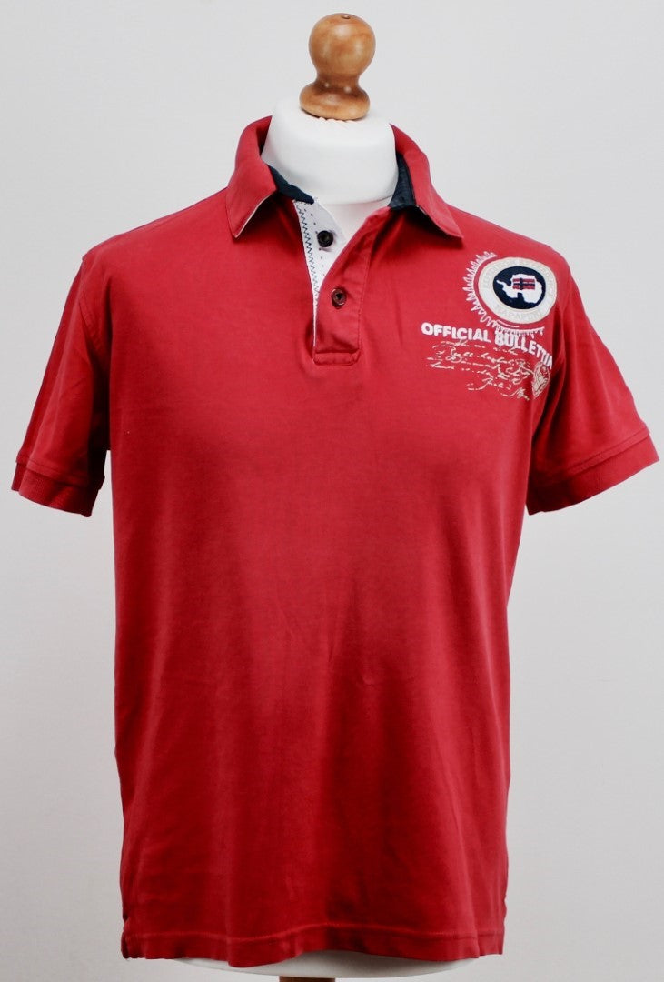 🔥 Polo Napapijri Rouge Large