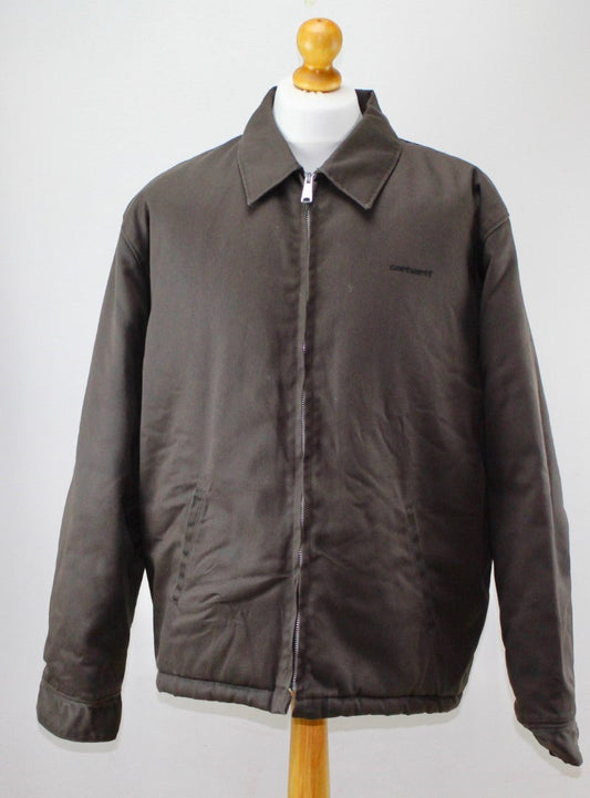 🔥 Carhartt Vintage Men's Modular Jacket Zip Dark Brown Extra Large