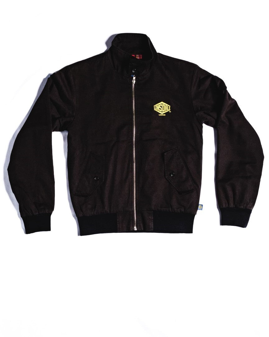 🔥 Veste Lonsdale Harrington en noir, S