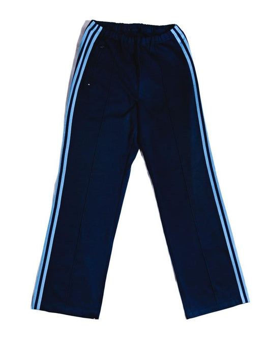 🔥 Adidas 1970s Trackies blue with light blue stripes Medium