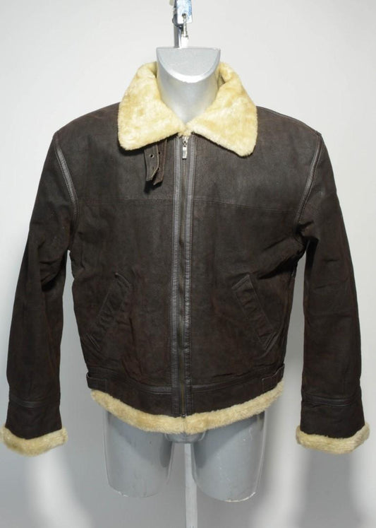 🔥 "Conbipel" Aviator jacket brown Large