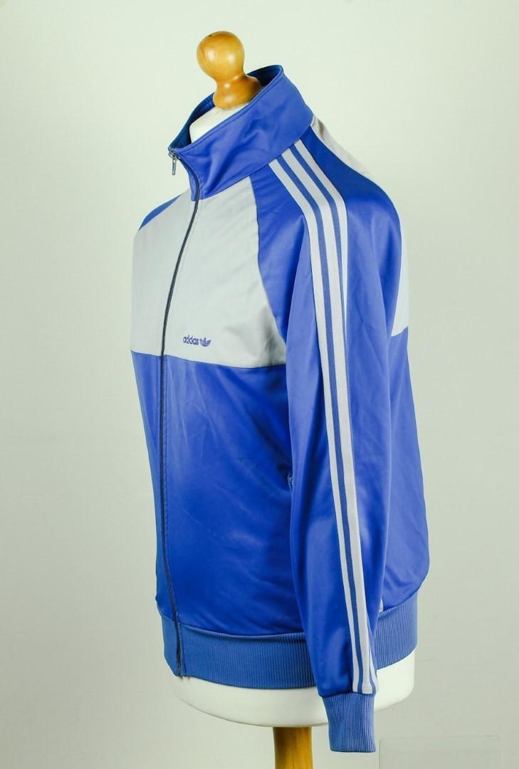 🔥 Adidas Jacket Blue & Grey Medium