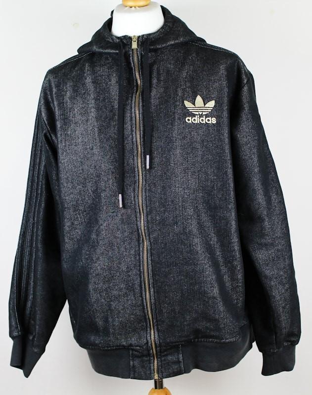 🔥 Haut en jean à capuche Adidas XL