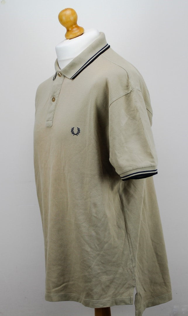 🔥 Polo Fred Perry marron clair 2XL