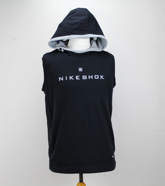 🔥 Nike sleeveless hooded top black Medium