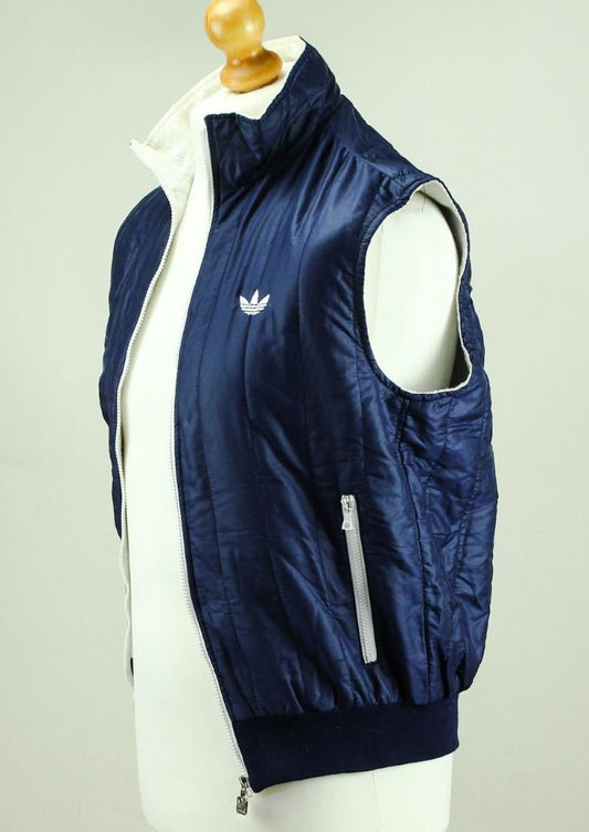 Adidas sleeveless top blue Small