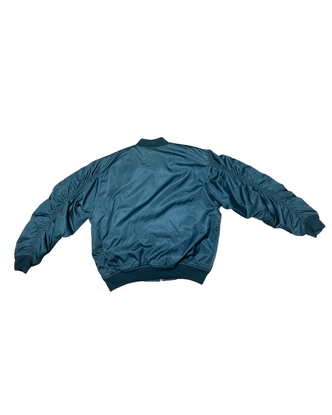 🔥 ALPHA INDUSTRIES MA1 FLIGHT JACKET BLUE SMALL