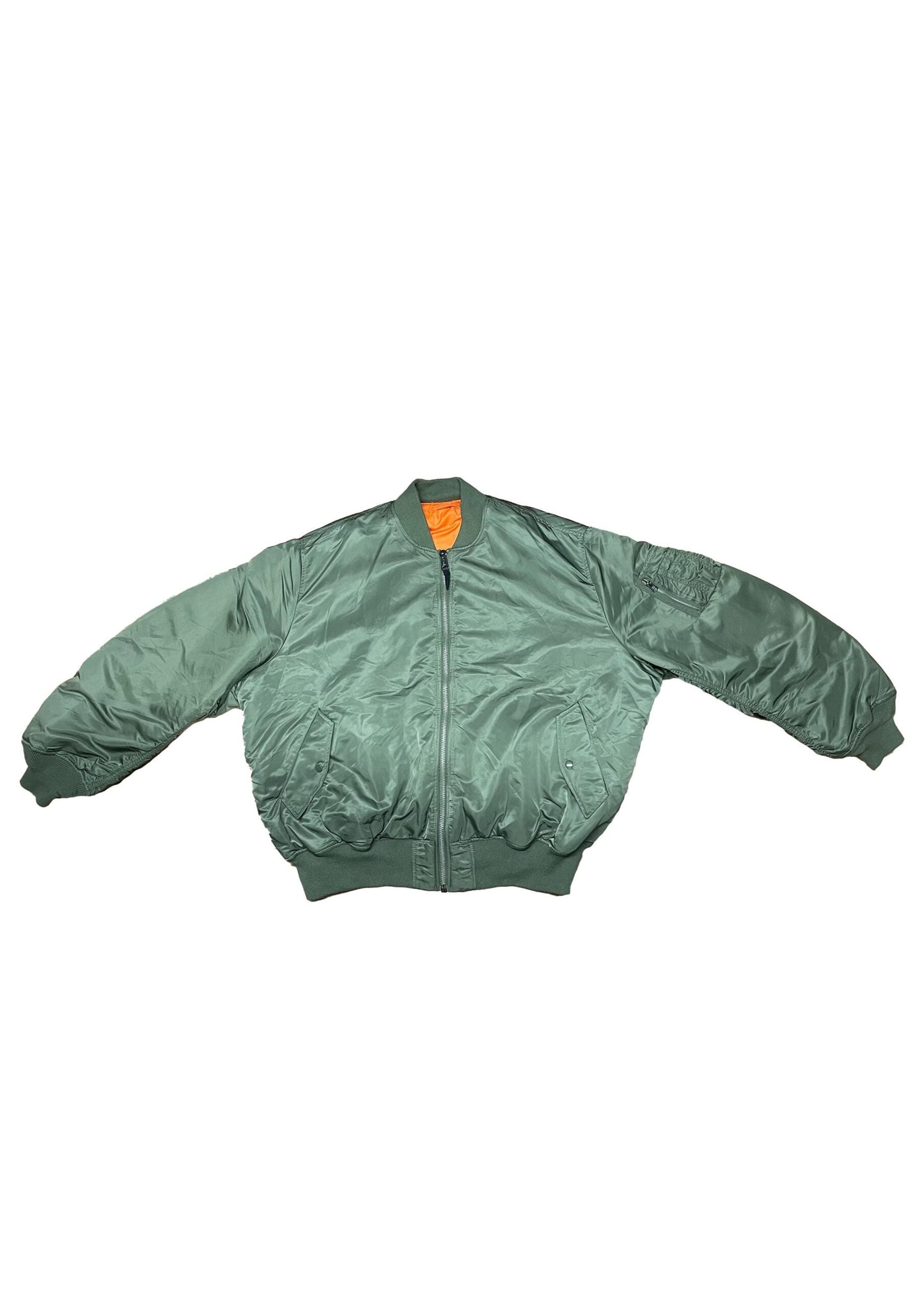 🔥 Alpha Industries MA1 flight jacket XXXXL (4XL) "Green"