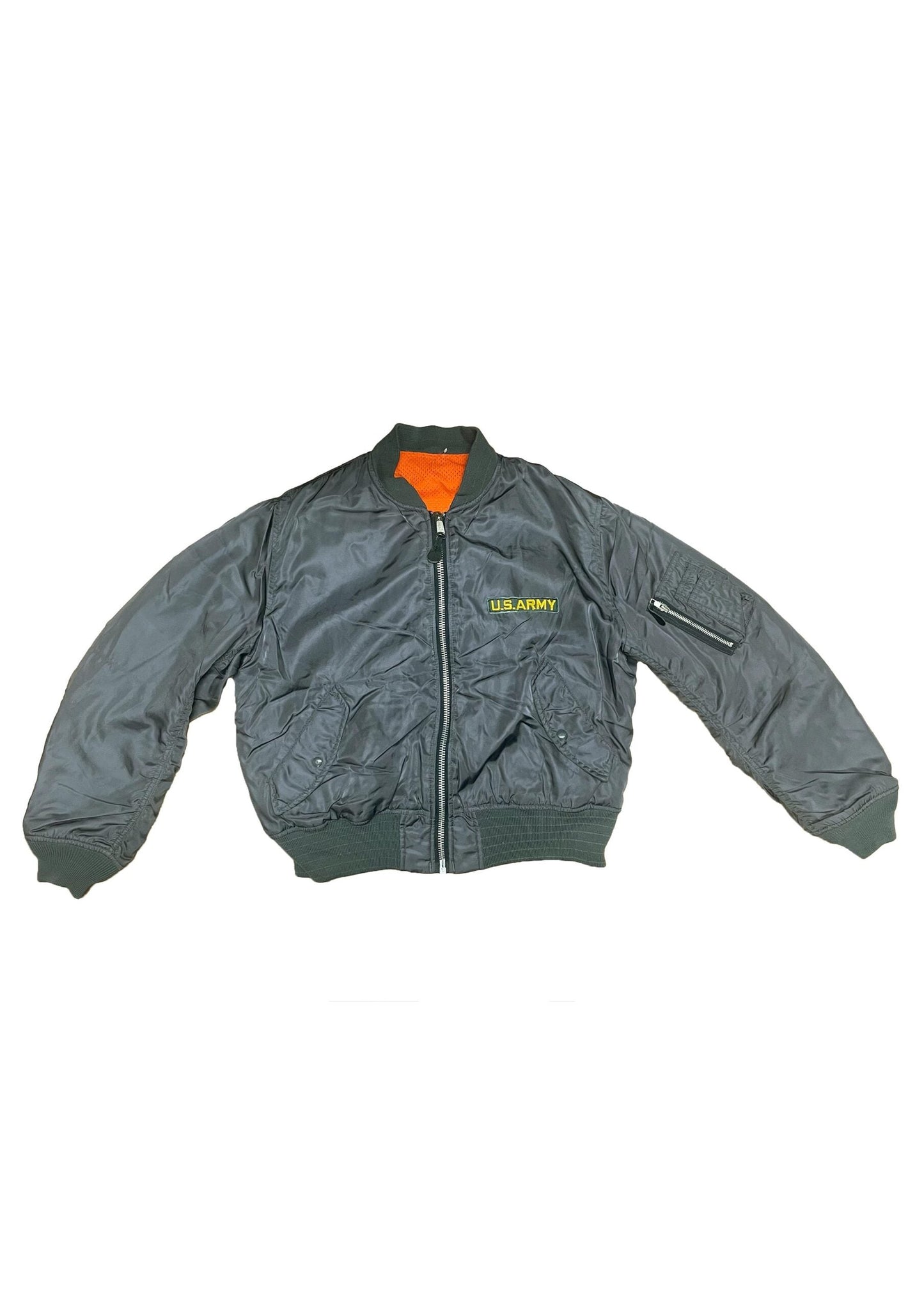 🔥 US Army Ma1 Fliegerjacke Extra Large - Grau