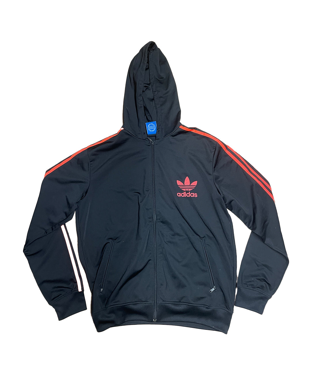 🔥 ADIDAS JACKET EXTRA LARGE – BLACK