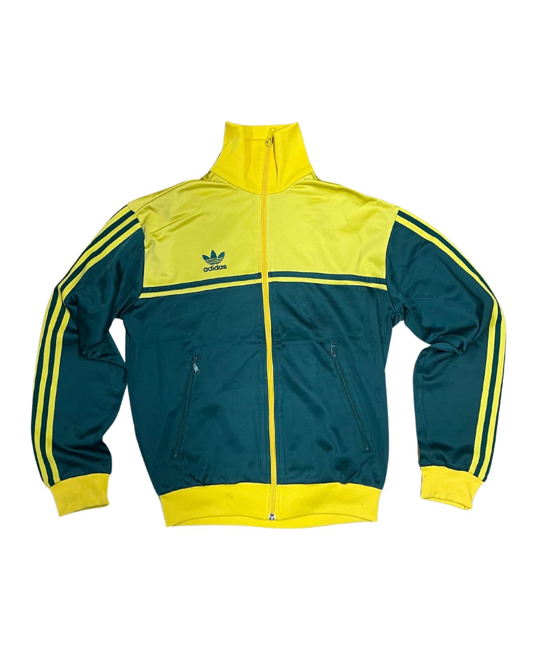 Adidas jacket Australia Green and Yellow - Small