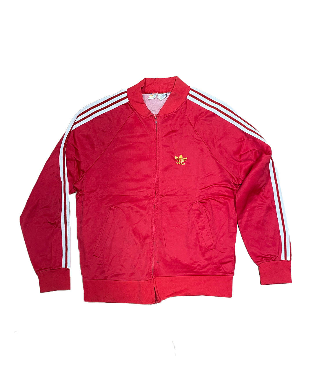 🔥 ADIDAS JACKET MEDIUM – RED