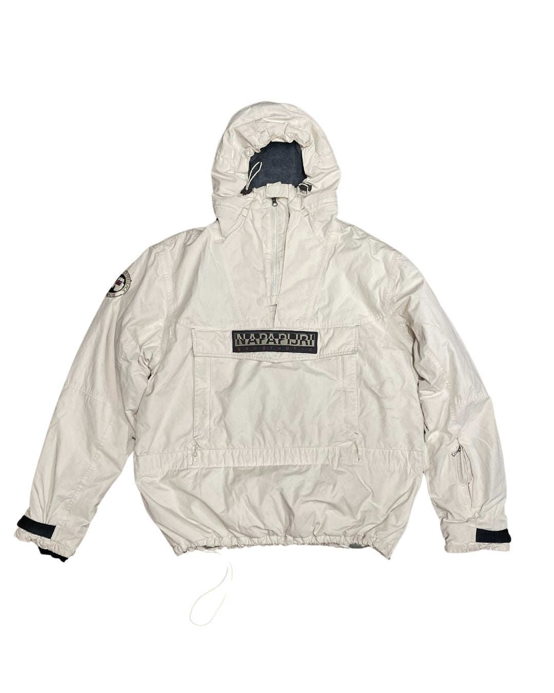 🔥 NAPAPIJRI Pullover Jacket White - Extra large