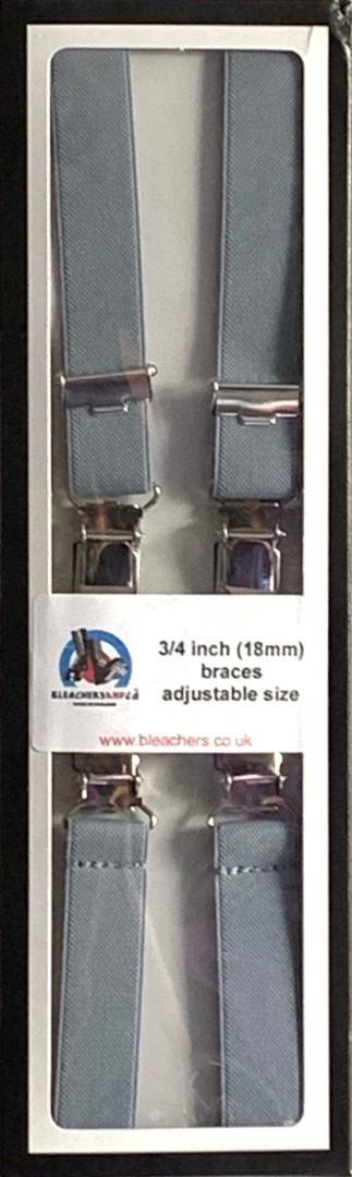 Thin braces 18mm / 3/4" - various colours
