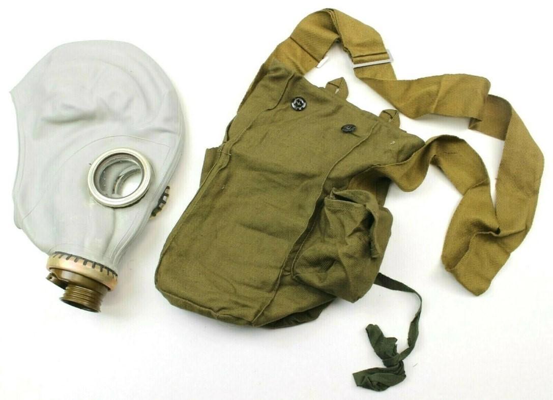 Original Russian gas mask with optional filter and bag