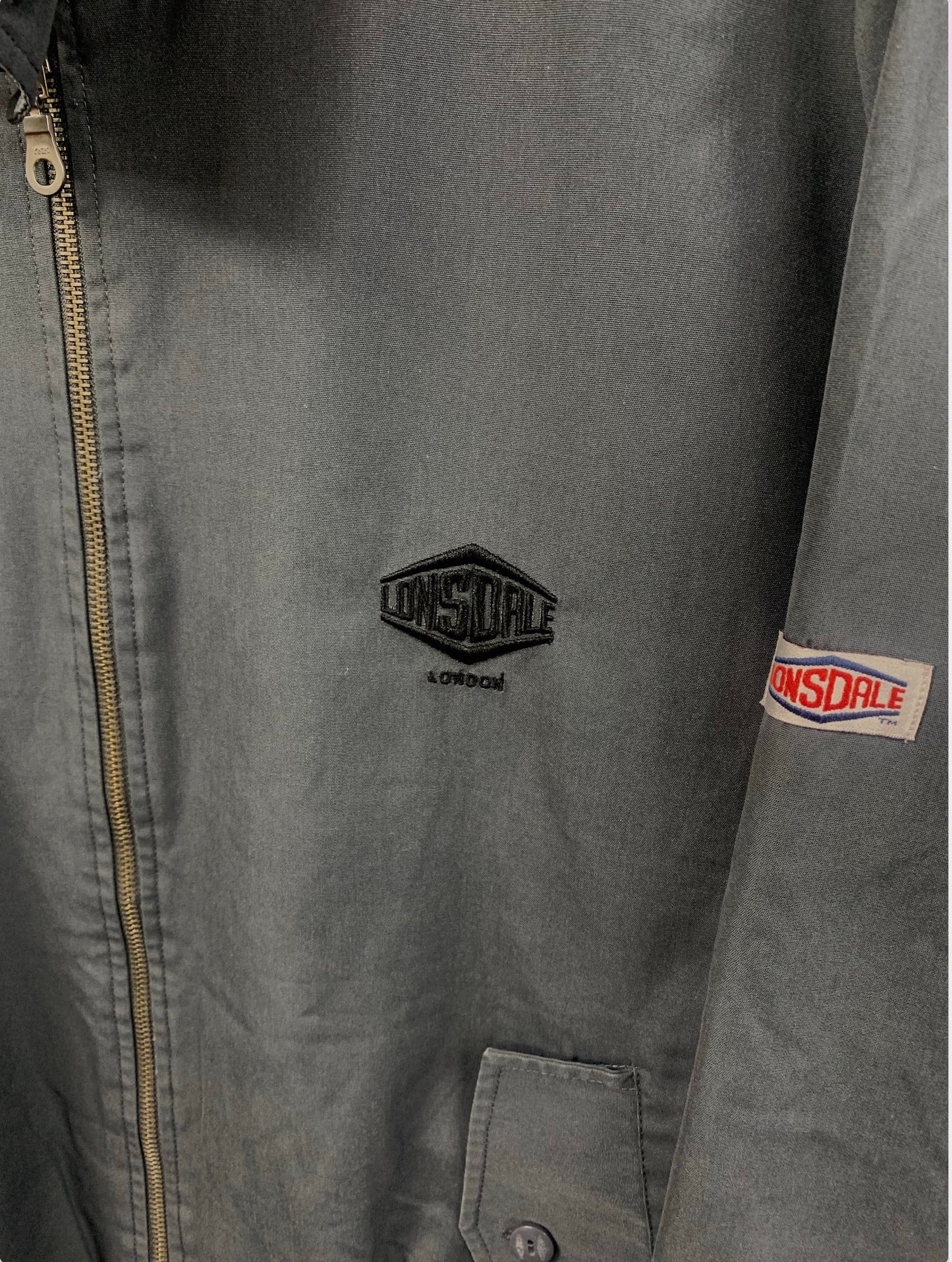 🔥 Veste Lonsdale Harrington gris XL Special Edition