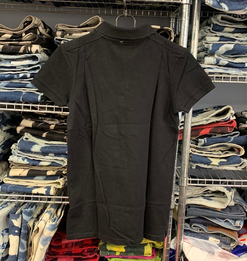 🔥 All Saints polo shirt black XS