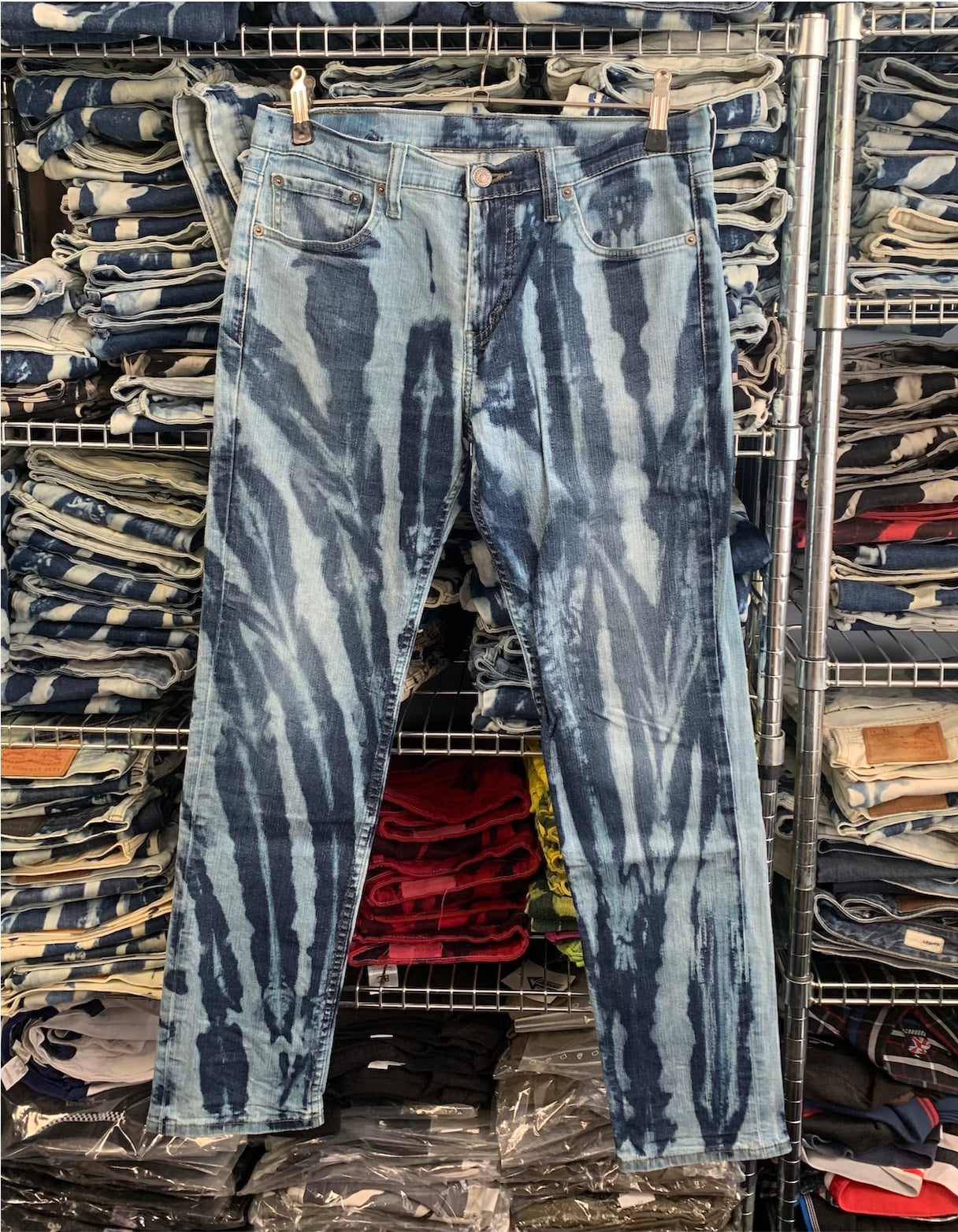 Blue Bleachers 30" waist Levi's 511