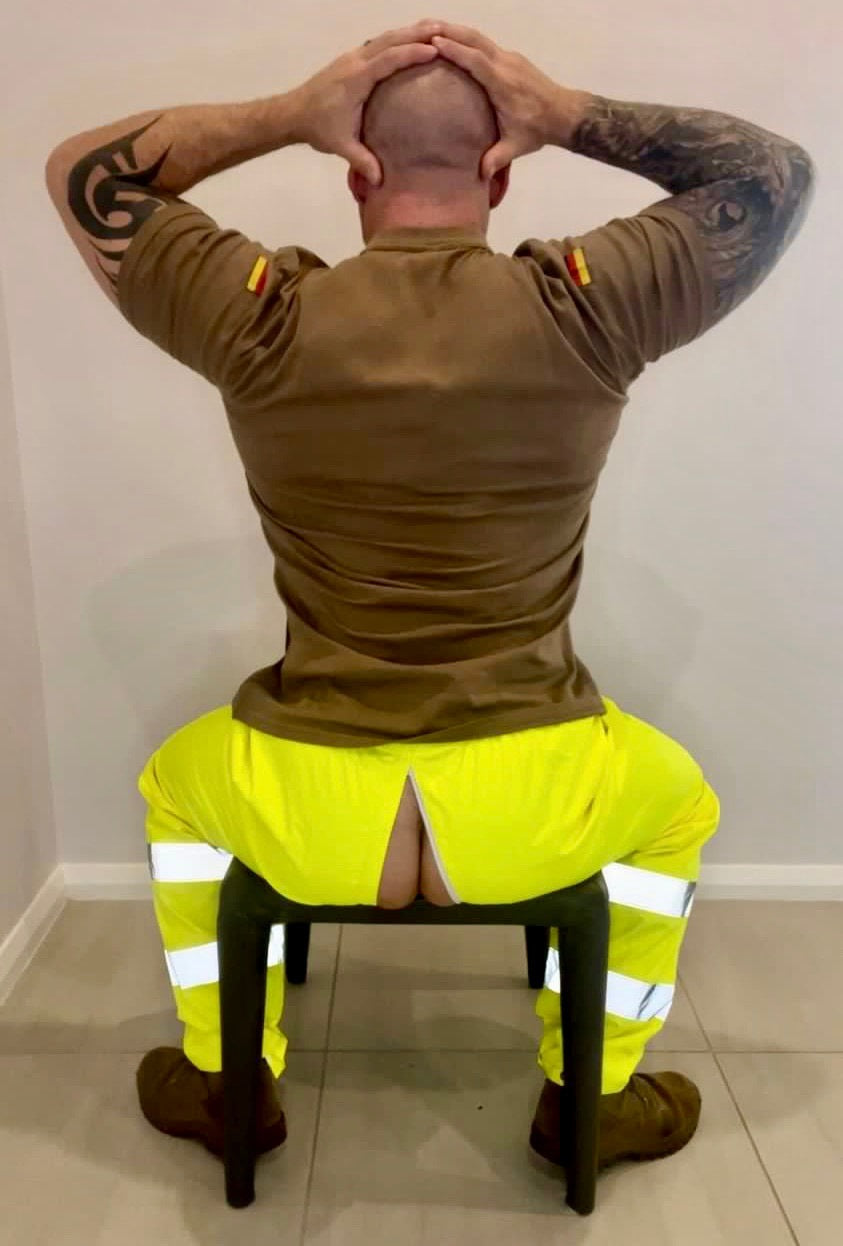 Dunlop Hi Vis waterproof trousers