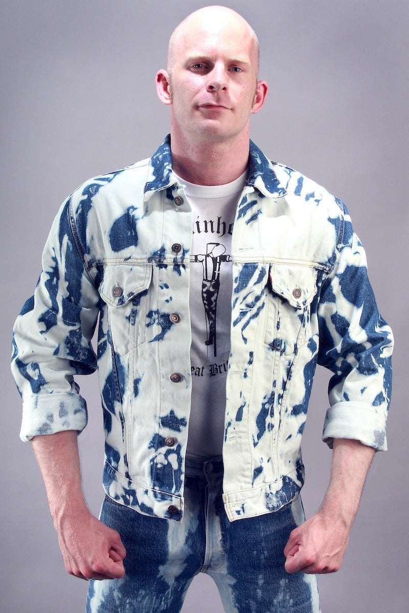 Gebleichte Jeansjacke – Levi's
