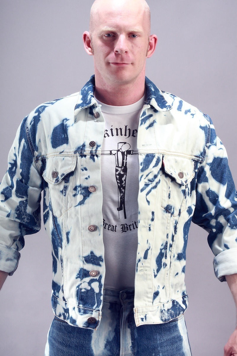 Gebleichte Jeansjacke – Levi's