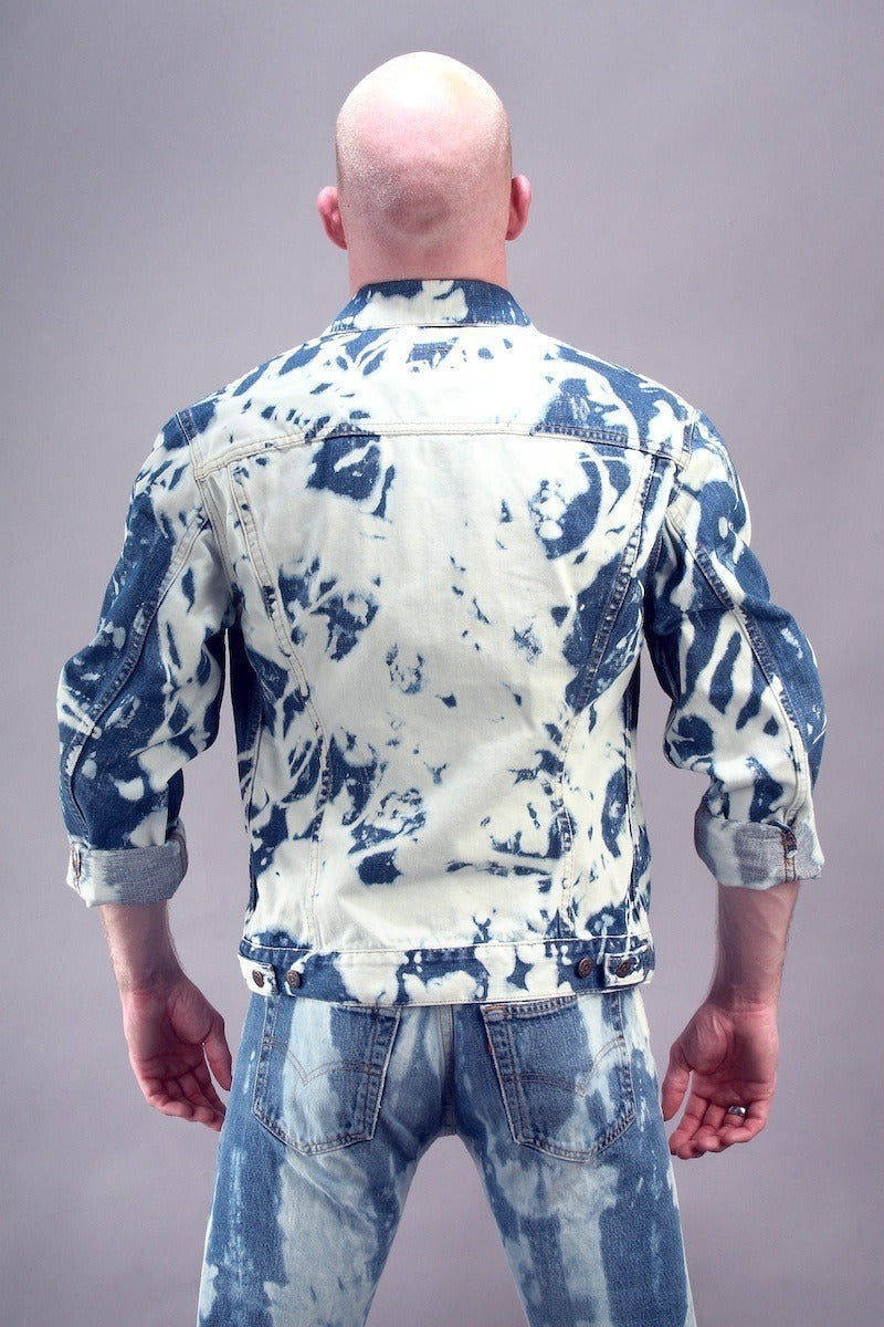 Gebleichte Jeansjacke – Levi's