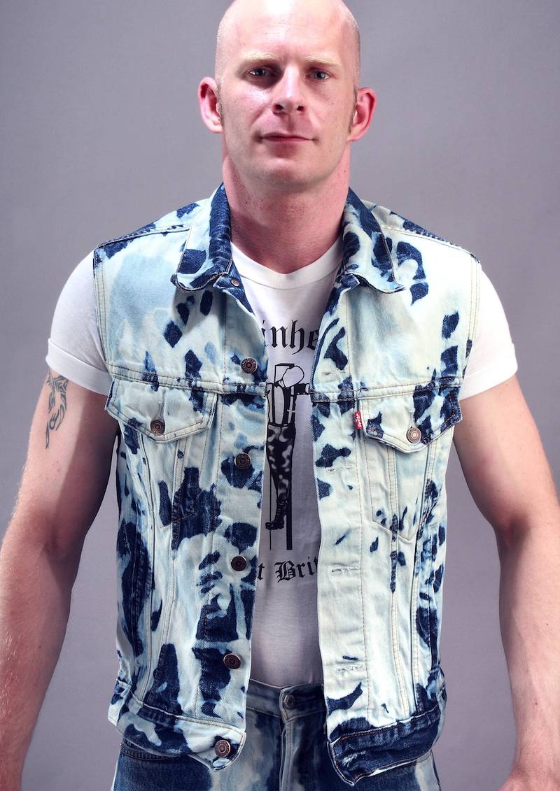 Weste aus gebleichtem Denim – Levi's