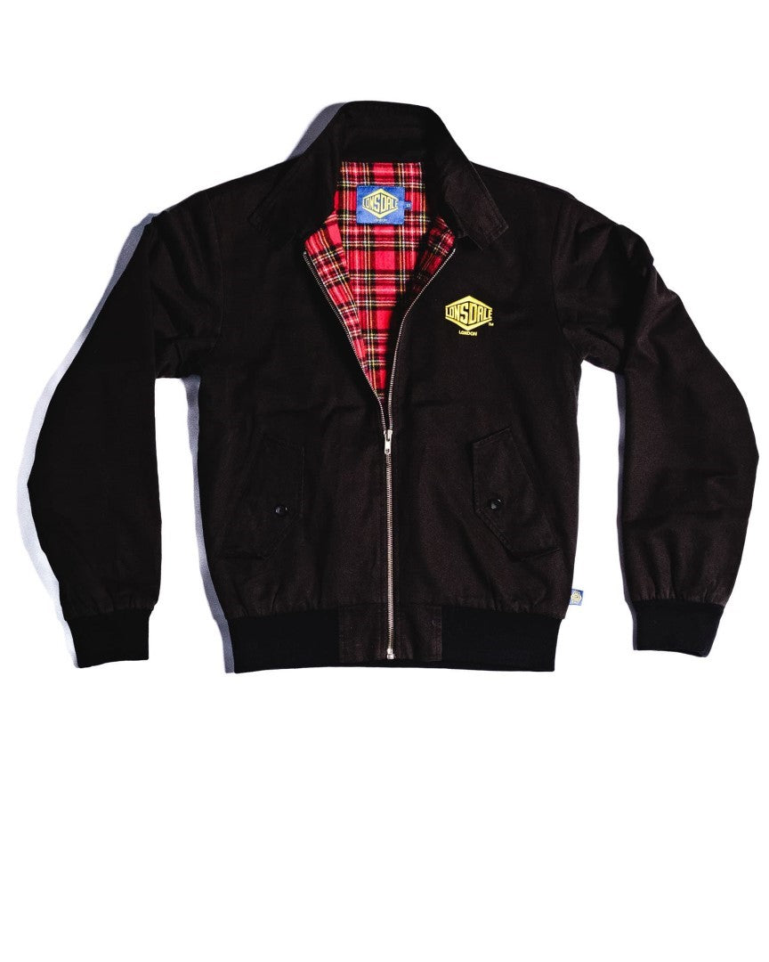 🔥 Veste Lonsdale Harrington en noir, S