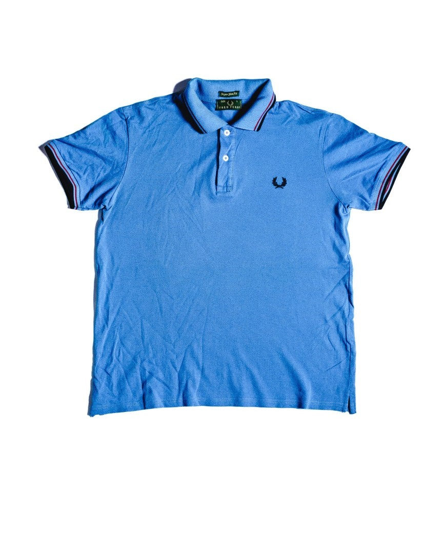 🔥 Fred Perry polo shirt "Super slim fit" blue L
